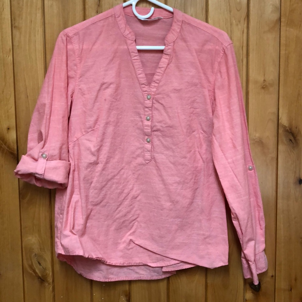Riders by Lee Pink Top Size Medium